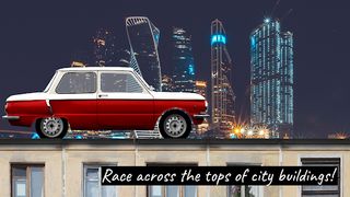 Rooftop Zombie Smasher Racing - Screenshot 1