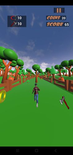 Forest Running - Screenshot 2