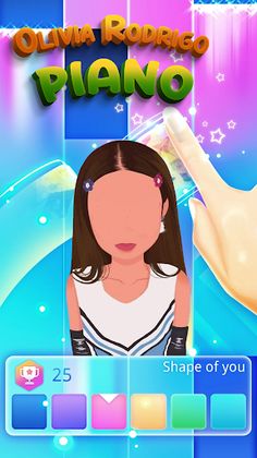 Olivia Rodrigo Piano Tiles - Screenshot 2