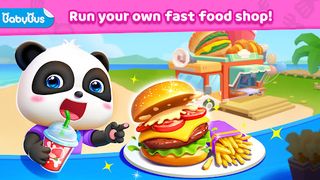 Little Panda's Fast Food Cook - Screenshot 1