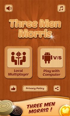 Three Men's Morris Board Game - Screenshot 1
