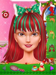 Christmas Princess Salon - Screenshot 2