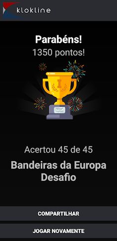 45 Bandeiras da Europa Desafio - Screenshot 4