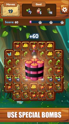 Jungle Treasure: Wild Gems 3D - Screenshot 3