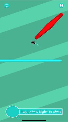 Cyan Ball Bounce - Screenshot 2