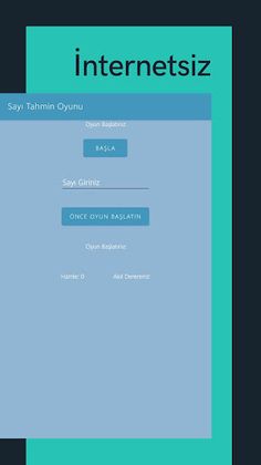 Sayı Tahmini Oyunu - Screenshot 2