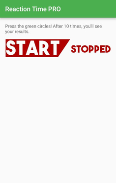 Reaction Time PRO - Screenshot 1