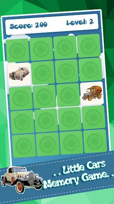 Cars Memory Game - Screenshot 4