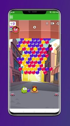 Om Nom Bubbles - Screenshot 1