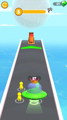 Alien Race 3D - Screenshot 1