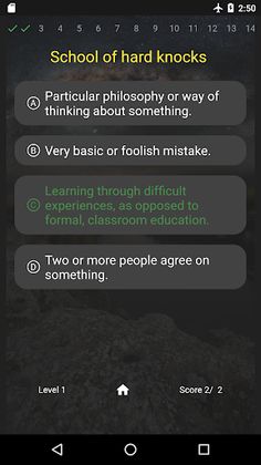 English Idioms Quiz - Screenshot 4