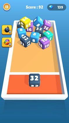 Fusion cube: 2048 merge - Screenshot 1
