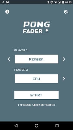 Pong Fader: Multi player retro - Screenshot 1