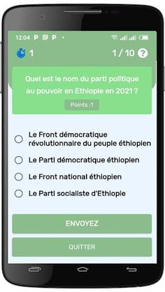 Quiz Ethiopie - Screenshot 3