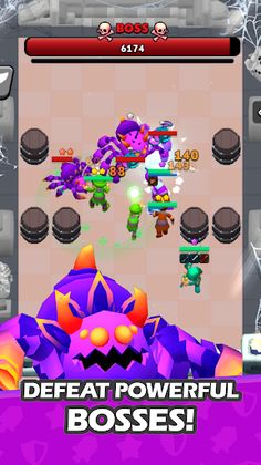 Merge Heroes: God's Castle - Screenshot 4