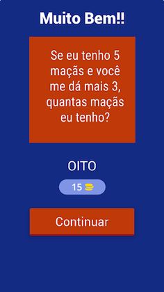 Raciocínio Lógico Jogo de Quiz - Screenshot 2