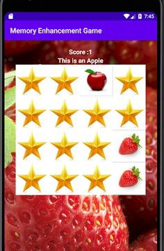 Memory Game by Learning Fruits - Screenshot 3