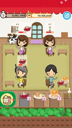 Cute cat restaurant story - Screenshot 1