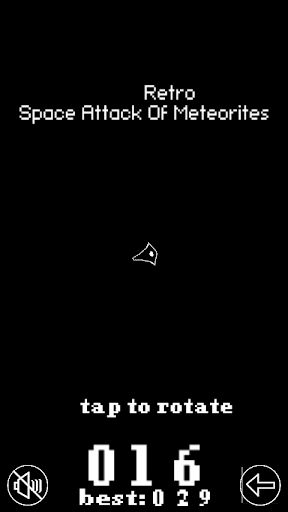 Retro Space Attack Of Meteorit - Screenshot 3