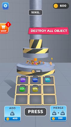 Hydraulic Press Idle ASMR - Screenshot 2