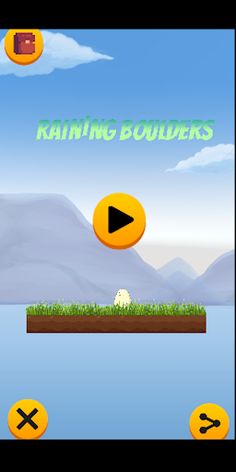 Raining Boulders - Screenshot 1