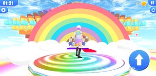 Rainbow block obby anime girl - Screenshot 3
