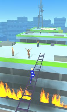 Ladder Rescue - Screenshot 4