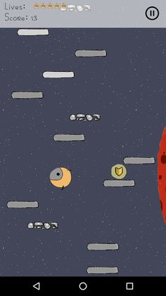 Doodle Jump Space - Screenshot 4