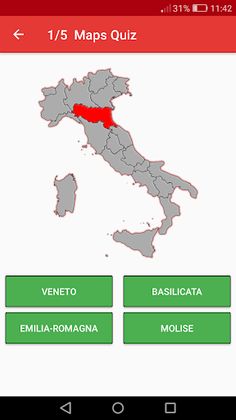 Regions of Italy - Screenshot 2