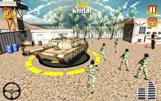 Tank Army Parking Tank Games - Screenshot 2