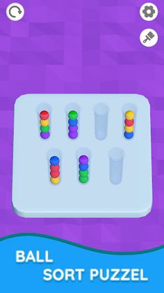 Ball Sort 3D : Puzzle Game - Screenshot 1