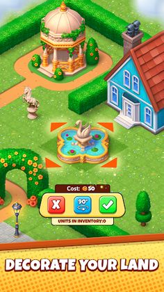 Greentown: Merge & Design - Screenshot 4