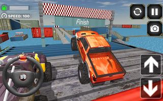 Monster Truck Driving Sim 3D - Screenshot 2