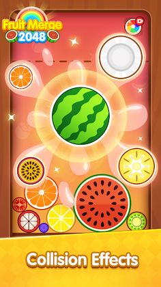 Merge Fruit - Watermelon 2048 - Screenshot 2