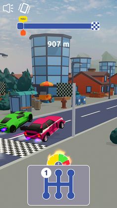 Gearbox Racing - Screenshot 1