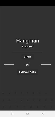 Hangman - Screenshot 1