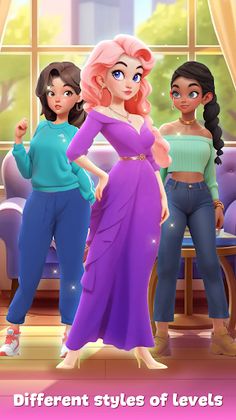 Dress Up Game:Fashion Design - Screenshot 1