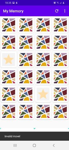 My Memory-Image Matching Game - Screenshot 4