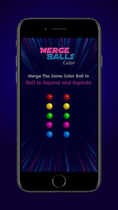 Merge Color Balls - Screenshot 1