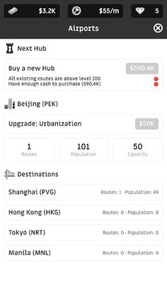 Idle Airline Tycoon: Managemen - Screenshot 3