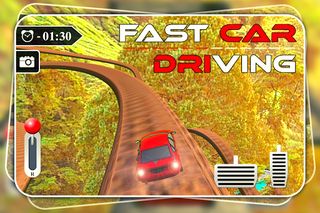 Fast Car Driving On Difficult  - Screenshot 1