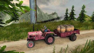 Village Tractor 3D - Screenshot 1