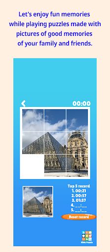 Slide Puzzle with your photo - Screenshot 1
