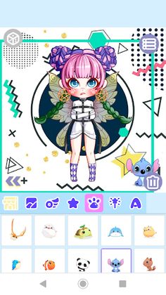 Magical Doll Dress up - Screenshot 2