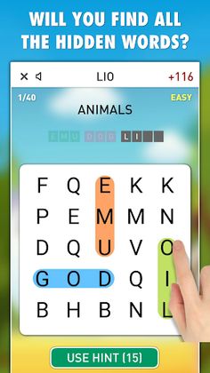 Find Those Words! - Screenshot 2