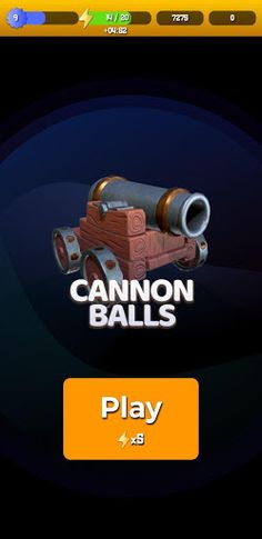 Cannon Balls 3D - Free! - Screenshot 1