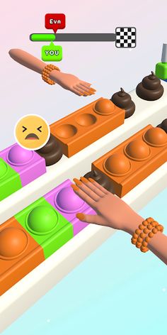 Pop It Colored Nails - Screenshot 4