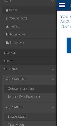 LDS Prophets & Apostles - Screenshot 3