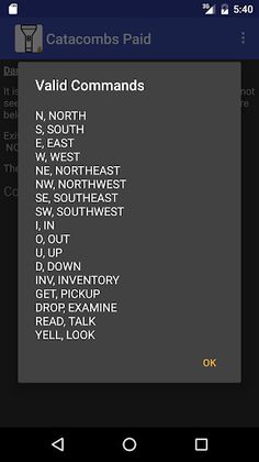 Catacombs Text Adventure Paid - Screenshot 4