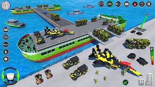 Army vehicle transporter game - Screenshot 2